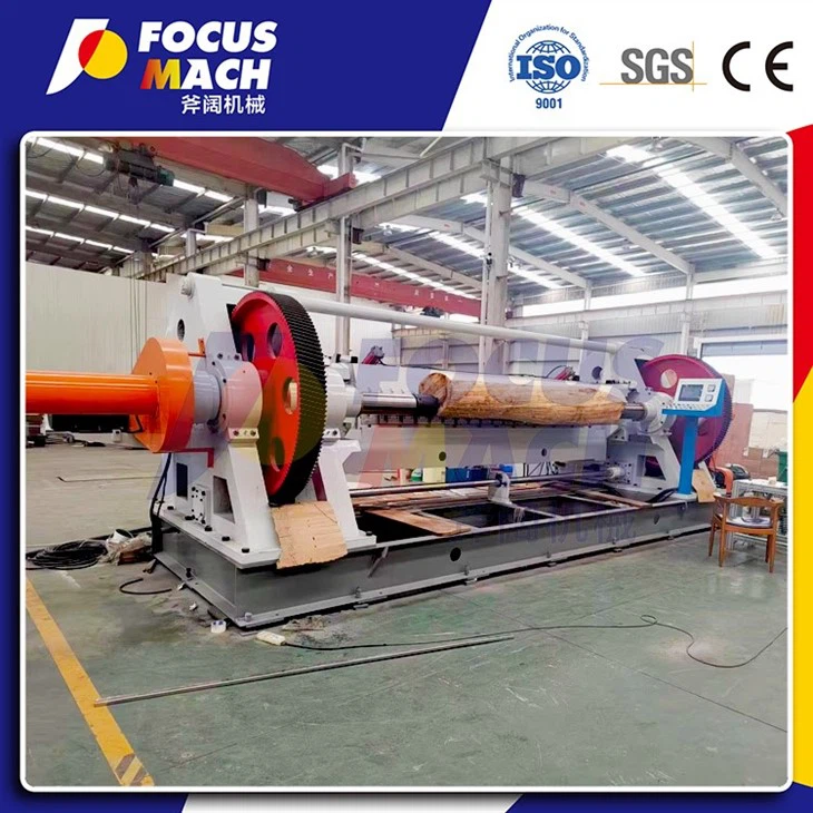 Plywood Half Round Rotary Veneer Peeling Slicer