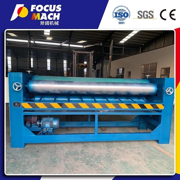 Pneumatic Veneer Glue Spreader Glue Spreading Machine